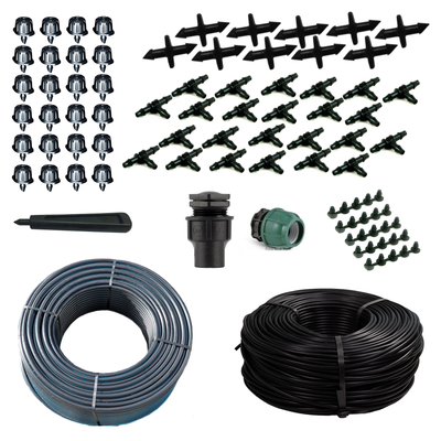 Tropfsystem-Set für vertikalen Garten - bis zu 24 Pflanzgefäße